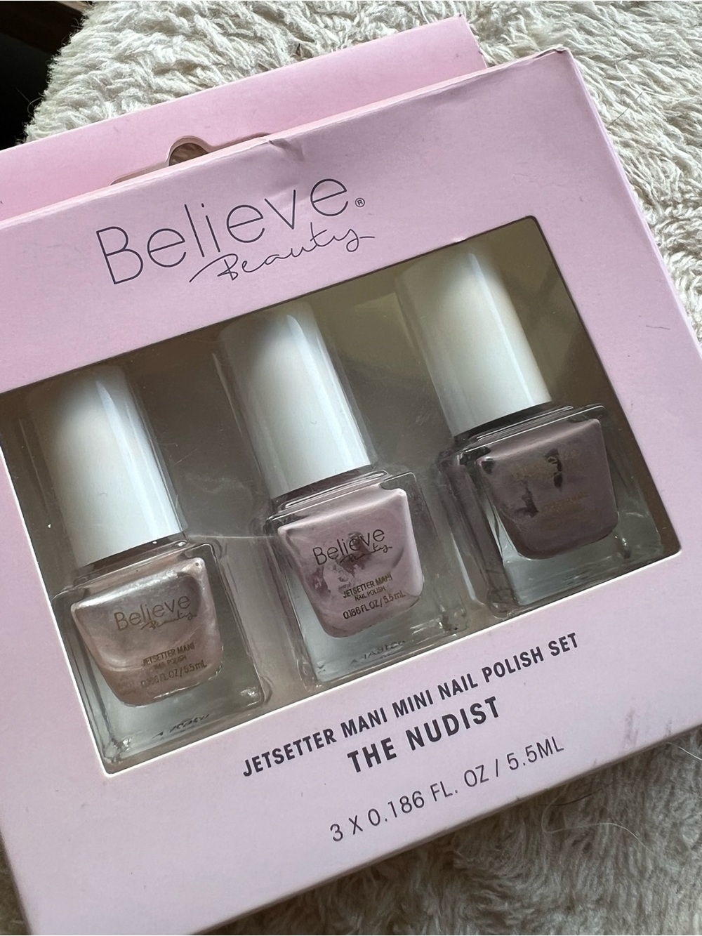 Believe beauty nail polish set